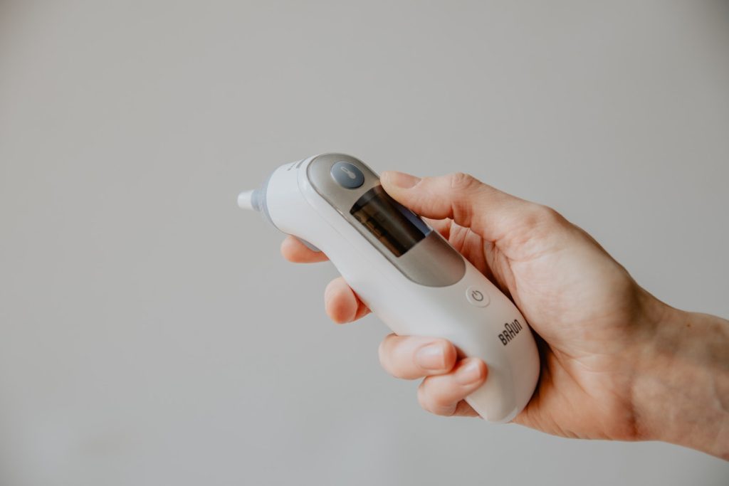 Ear thermometer dog first aid kit