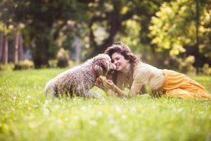 Unleashed Joy with dog