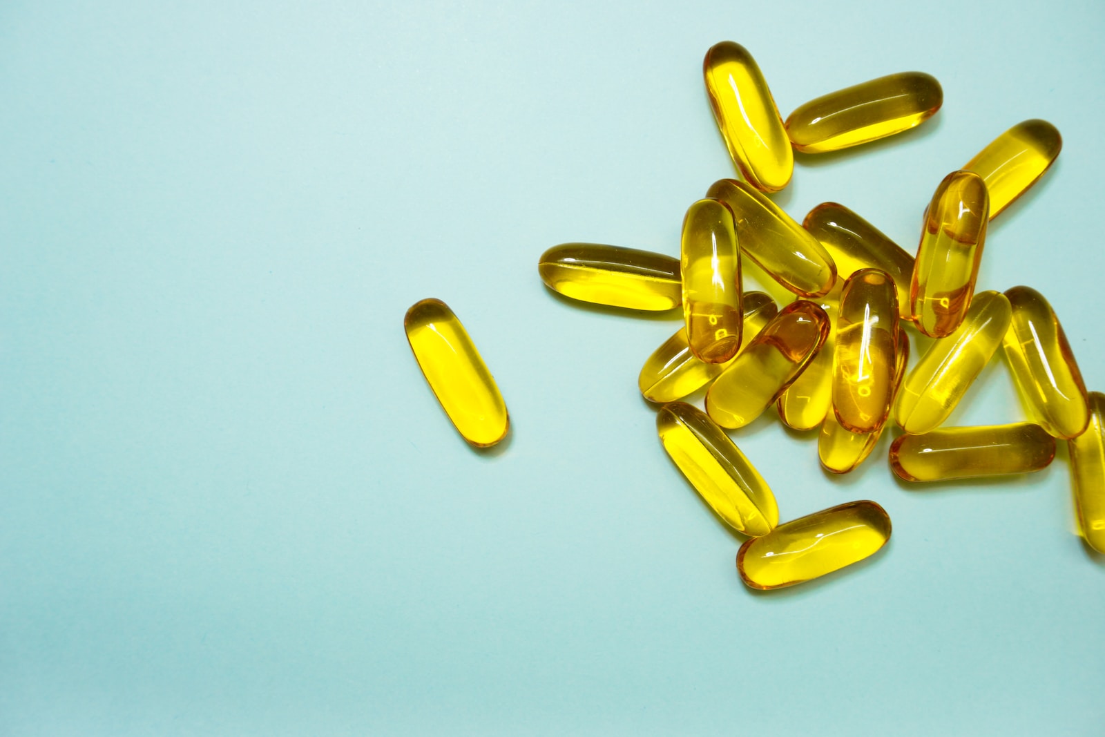 brown and yellow medication tablets Salmon Oil For Dogs