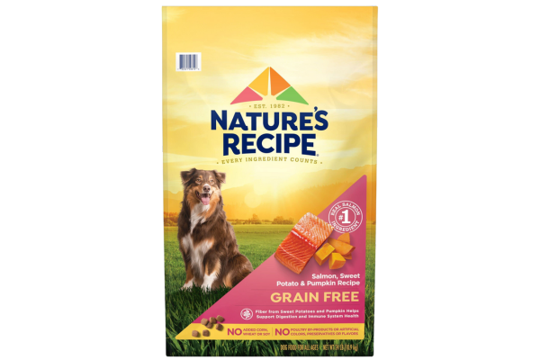 Nature's Recipe Dry Dog Food Grain Free Salmon content image