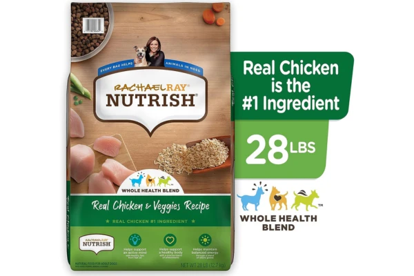 Rachael Ray Nutrish Premium Natural Dry Dog Food Made With Real Chicken