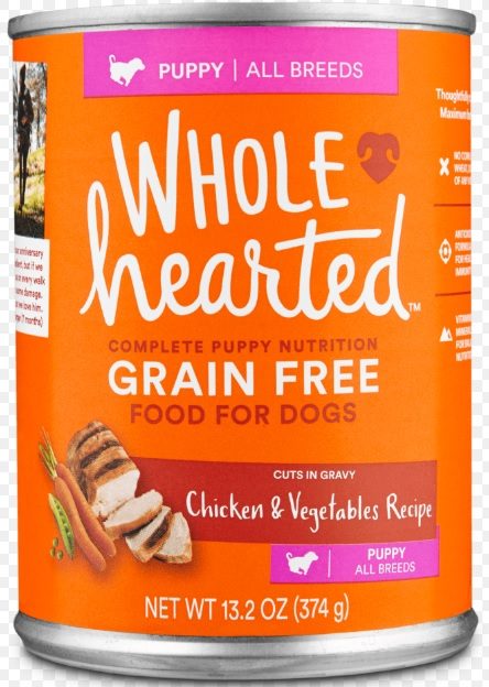 wholehearted dog food