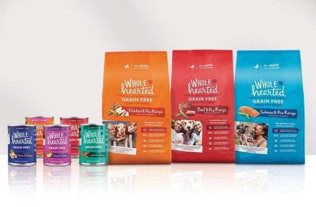 wholehearted dog food
