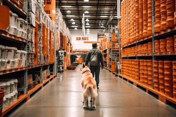 Are Dogs Allowed in Home Depot
