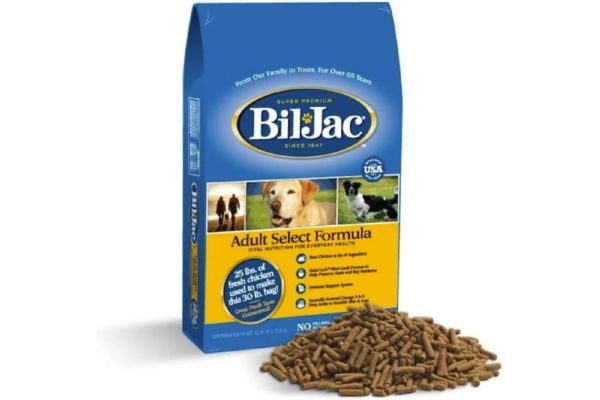 Bil-Jac Dog Food Dry Adult Select Formula