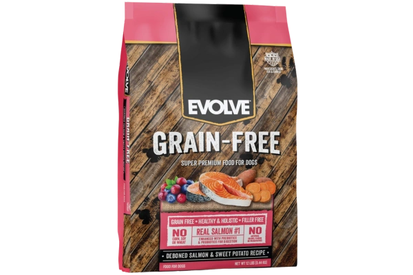 Evolve Grain Free Deboned Salmon and Sweet Potato Content Image