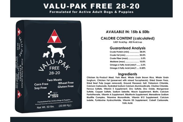 Valu Pak 28-20 Dog Food 50LB