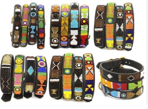 Beaded Dog Collar