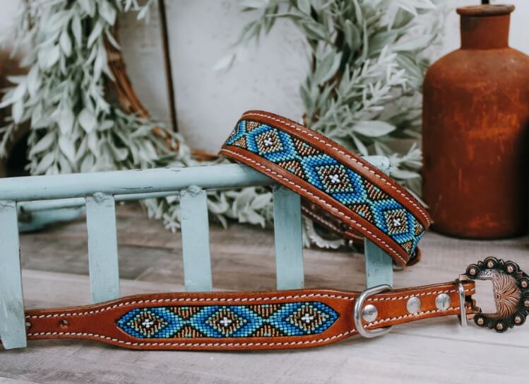 Beaded Dog Collar