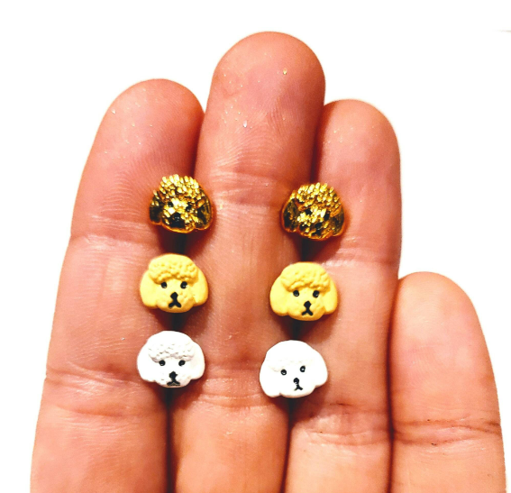Dog Earrings