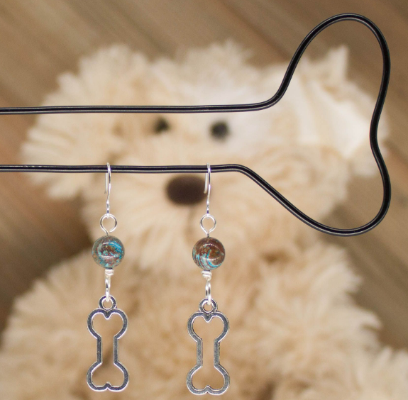 Dog Earrings