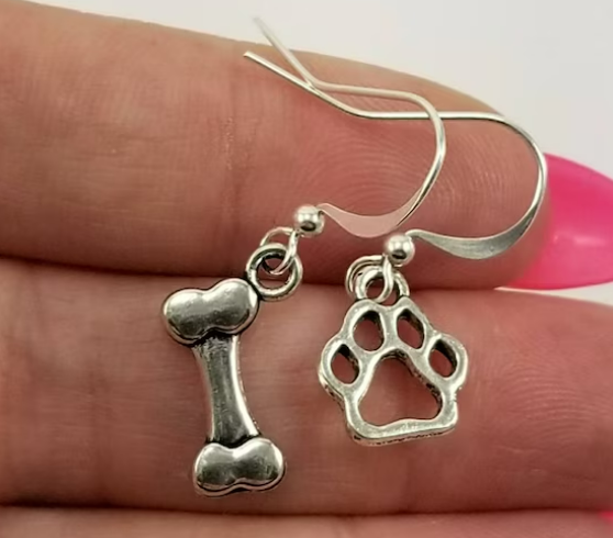Dog Earrings